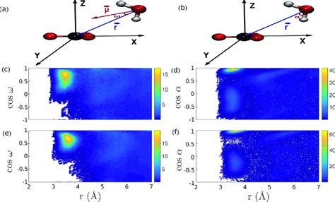 Top Panel Defines The Molecular Vectors And Tilt Angles Of A Water