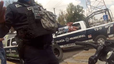 Video Ciclista denuncia que policías le propinaron una golpiza en México