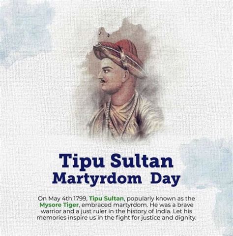 Tipu Sultan Quote