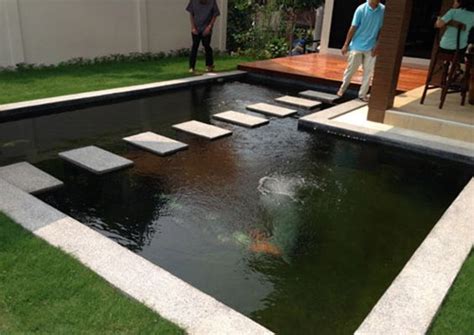 Image Result For Modern Koi Pond Steps Ponds Backyard Pond Design