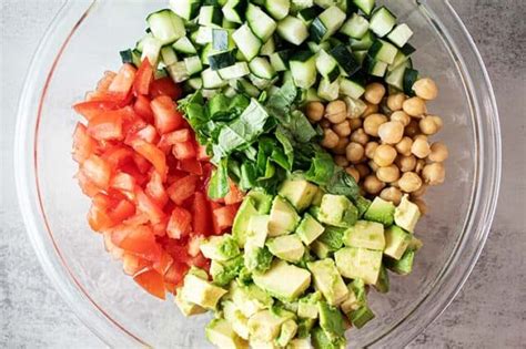 Chickpea Salad - ForgetSugar