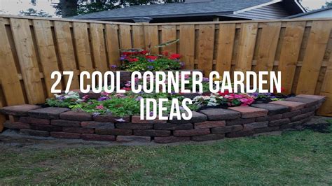 Corner Backyard Landscaping Ideas Garden Design