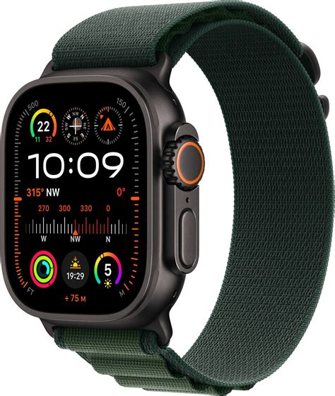 Apple Watch Ultra Gps Cellular Mm Koperta Tytanowa Czarny