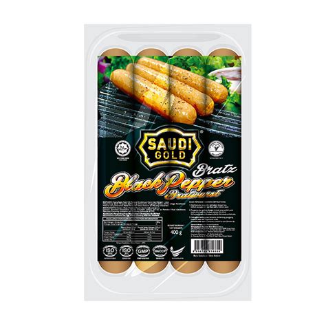 Saudi Gold Black Pepper Bratwurst Fresh Groceries Delivery Redtick