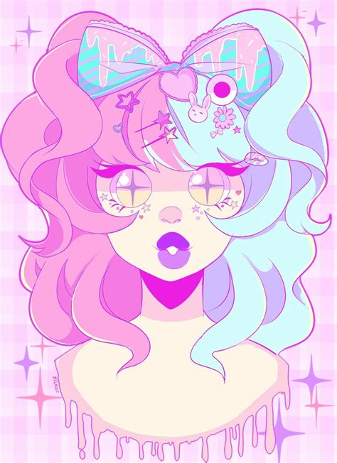 Jinx88kc “魔法なんてアニメの見すぎ ” Pastel Goth Art Kawaii Art Cute Drawings