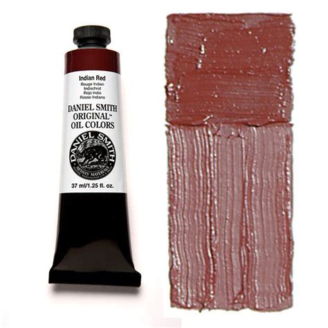 Daniel Smith Oil Colors Indian Red 37 Ml Tube