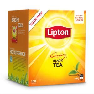 Lipton Black Tea Bags Pack Winc