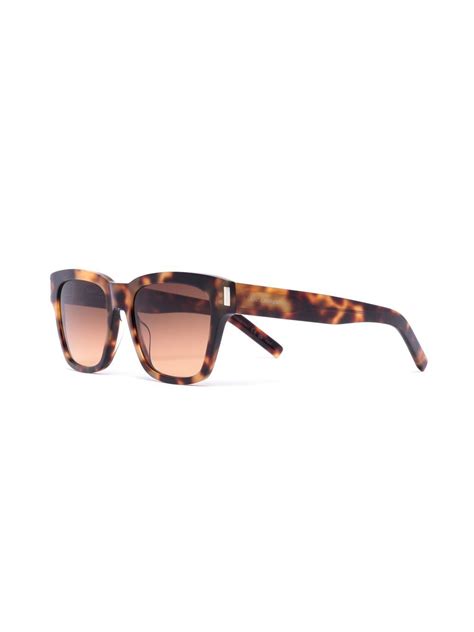 Saint Laurent Eyewear Sl 560 Square Frame Sunglasses Farfetch