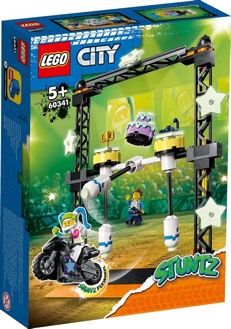 Lego The Knock Down Stunt Challenge City Stuntz Brickbuilder