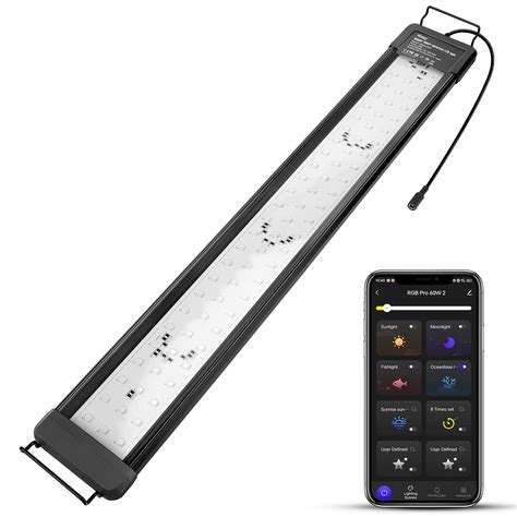 Hygger W Smart Aquarium Light Bluetooth Led Light With App Control