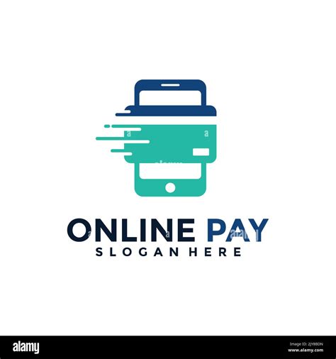 Fast Mobile Pay Logo Vector Digital Pay Transaction Logo Design