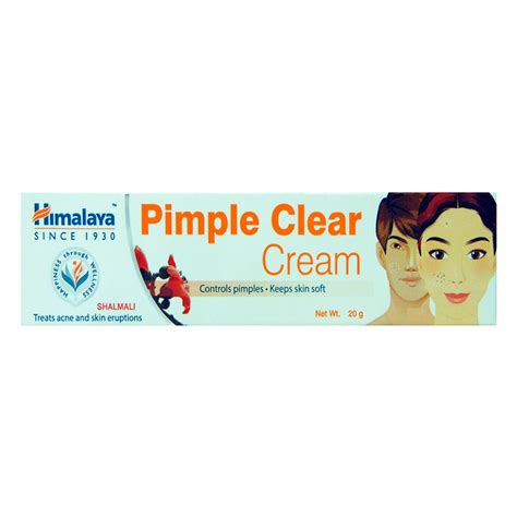 Buy Himalaya Pimple Clear Cream 20 gm | 19 Minutes Delivery | Apollo Pharmacy