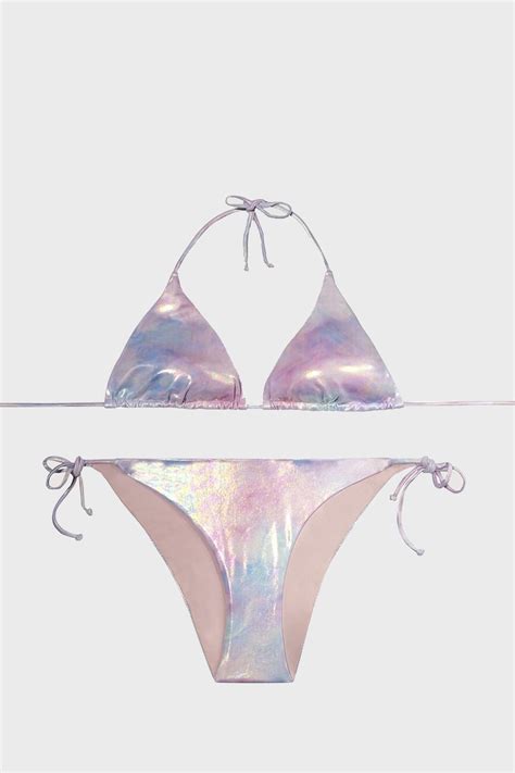 Slipstop Vanessa Kolay Kuruyan Uv Korumalı Parlak Bayan Bikini SM PEMBE Exxeselection