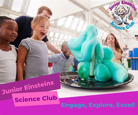 Explore The World Of Science With Junior Einsteins Science Club