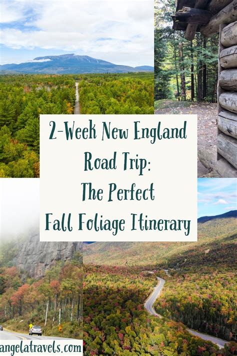 Week New England Itinerary The Perfect Fall Foliage Road Trip Fall