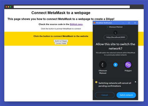 How to connect MetaMask to a webpage Quick博客