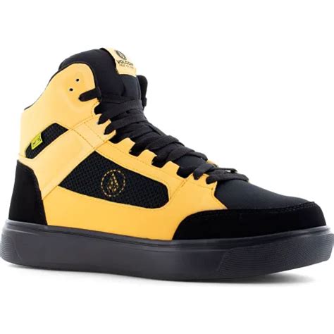 Volcom Evolve Skate Inspired High Top Work Shoes Composite Toe Size