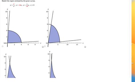 Solved Find the area of the region.Sketch the region | Chegg.com 