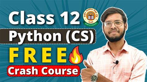 Class 12 Python FREE Crash Course Class 12 Computer Science 23 24