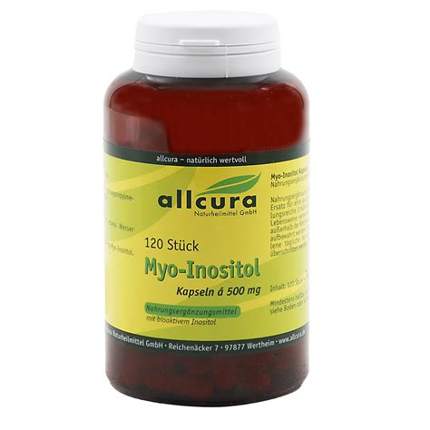 Myo Inositol Kapseln Mg Alle Produkte Produkte Allcura