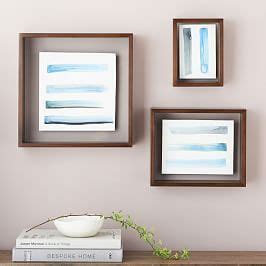 Thin Wood Gallery Picture Frames Wheat West Elm Gallery Frames