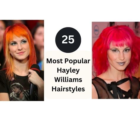 25 Best Hayley Williams Hairstyle And Hair Colors Fabbon