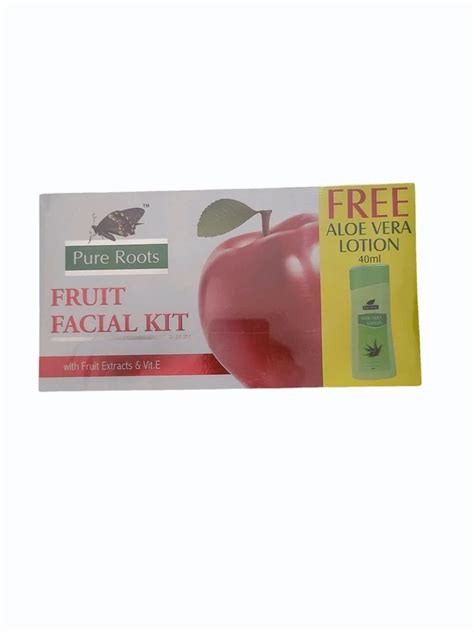 PURE ROOTS FRUIT FACIAL KIT 40GM 100GM At Rs 260 Piece In Ahmedabad