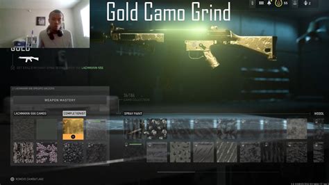 Modern Warfare 2 Gold Lachmann 556 Unlock Gold Camo Grind YouTube