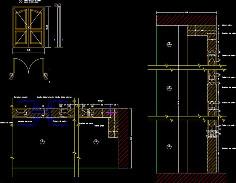 Bifold Door DWG Detail for AutoCAD • Designs CAD