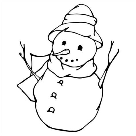 110+ Snowman Face Silhouette Stock Illustrations, Royalty-Free Vector ...