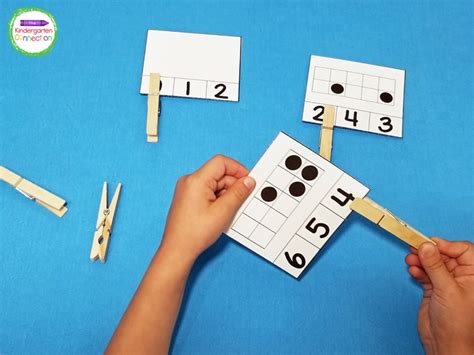 Free Subitizing Math Clip Cards For Number Sense