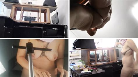 Sexy Wife Does Housework Naked Brunette Hairy Pussy Big Ass Big Tits Sexy Mom Massages Herself