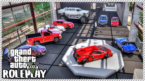 GTA 5 ROLEPLAY Opening Redline Selling Buying Cars Ep 437 Civ