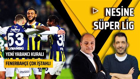 Fenerbah E Nin Artan Oyun Tah Galatasaray N Transfer Politikas