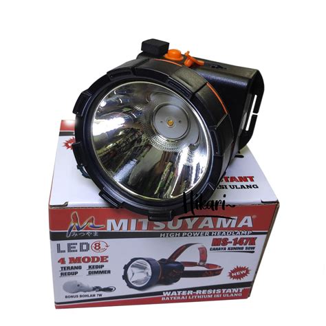 Senter Kepala 50 Watt Led Putih Mitsuyama MS 147P Lazada Indonesia