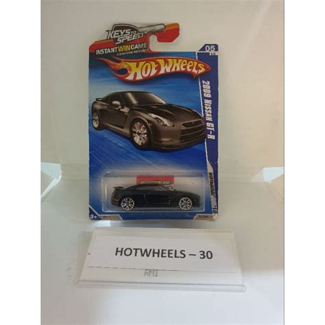 HOT WHEELS BLACK NISSAN GT R Shopee Malaysia