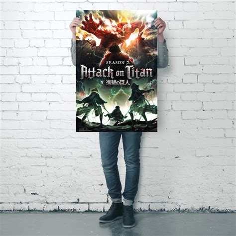 Attack On Titan Poster Season 2 Key Art - Posters buy now in the shop ...