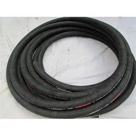 Black Round Rubber Hydraulic Hose Pipe Size 1 2 1 Inch At Rs 185