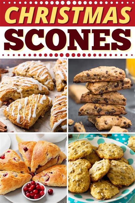 10 Easy Christmas Scones - Insanely Good