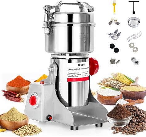 Amazon 1000g Electric Grain Mill Grinder 2800W High Speed Powder