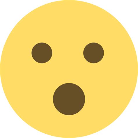 Face With Open Mouth Emoji Download For Free Iconduck