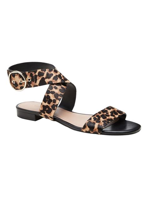 Affordable (and expensive-looking) leopard print sandals