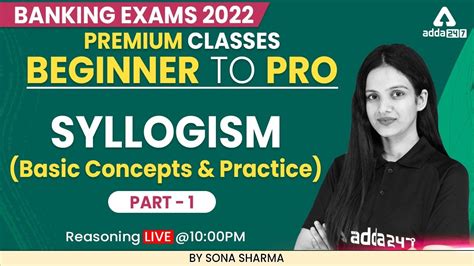 Beginner To Pro Banking Exam Syllogism Basic Concept And