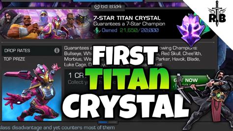 My First Ever Titan Crystal Act 8 4 Exploration Rewards Opening