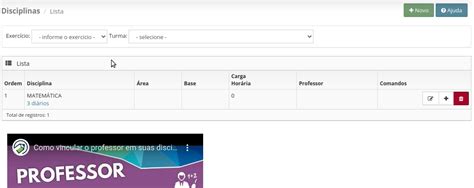 Como Excluir Disciplinas De Uma Turma Proesc