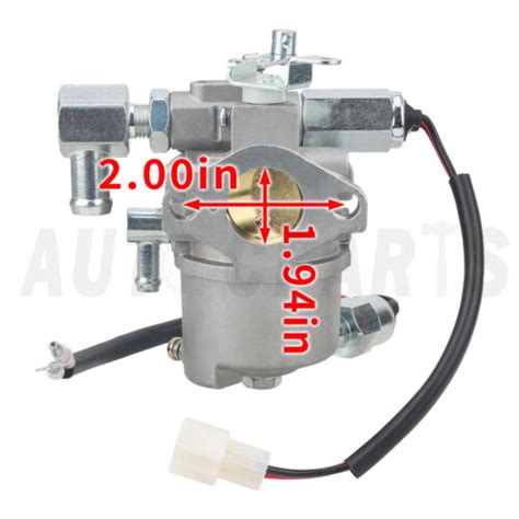 Kubota Dual Fuel Carburetor EG261 44013 For DF750 Engine W Mounting