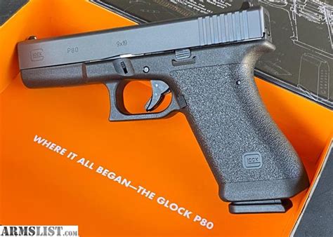 Armslist For Sale Brand New Glock P80