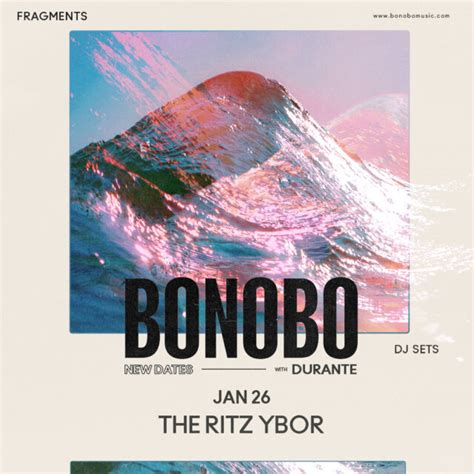 GIVEAWAY — Bonobo (2 Dates!) The RITZ Ybor (Jan 26) & Plaza Live Orlando (Jan 27) ⋆ Shows I Go ...