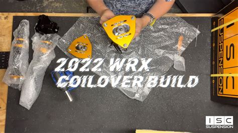 2022 Subaru WRX ISC Suspension Coilover Build YouTube