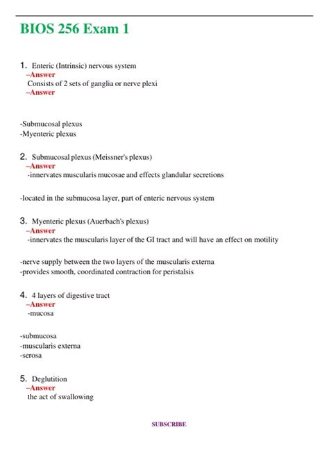 Bios Chamberlain Latest Exam Exam Review Exam